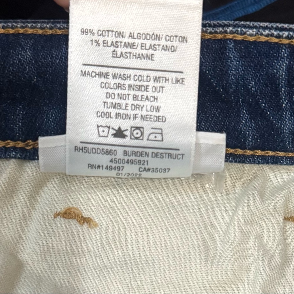 Joe’s The Niki Mid Rise Boyfriend Vintage Stretch Distressed Jeans Size 28 - Picture 9 of 9